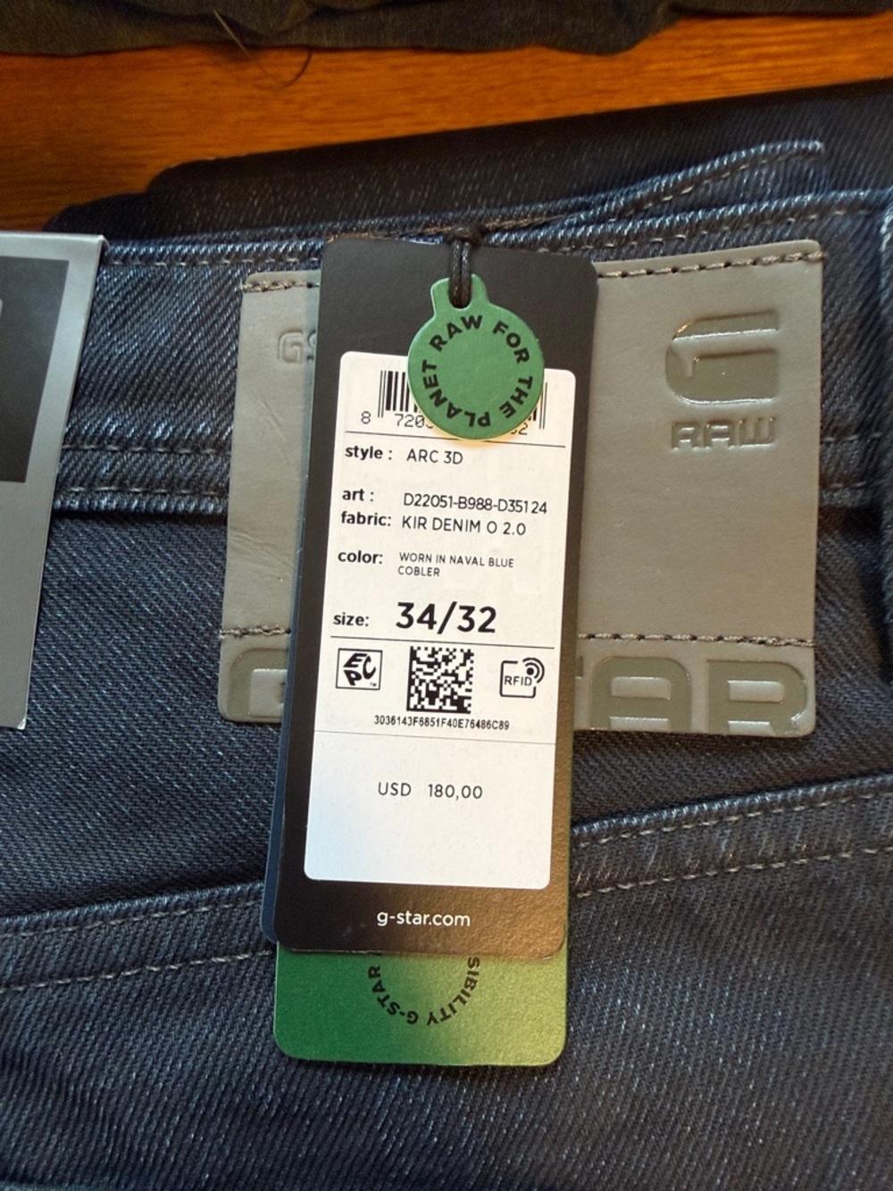 G-Star ARC 3D Jeans in Naval Blue